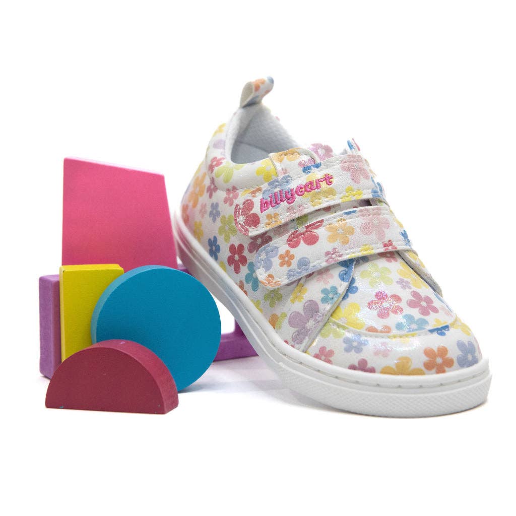 PETAL flower toddler girls sneakers: Size 7.5