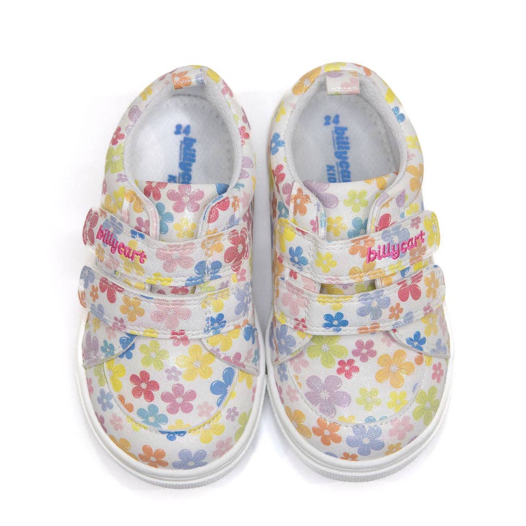PETAL flower toddler girls sneakers: Size 7.5
