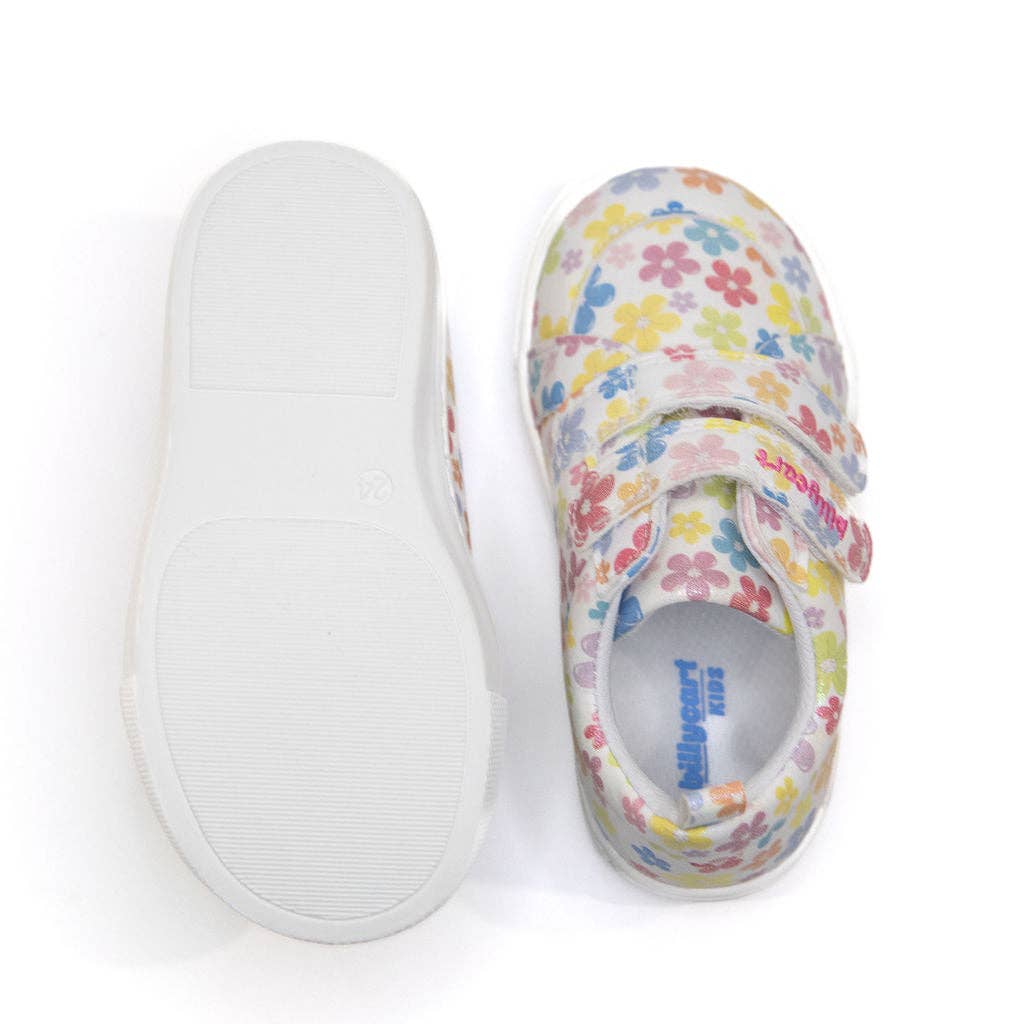PETAL flower toddler girls sneakers: Size 7.5