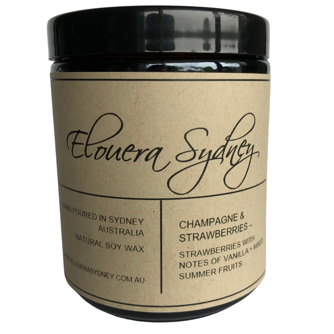 Candles - Champagne & Strawberry