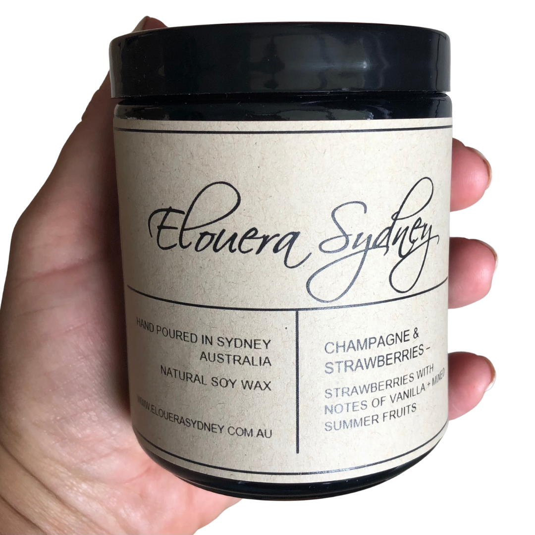 Candles - Champagne & Strawberry