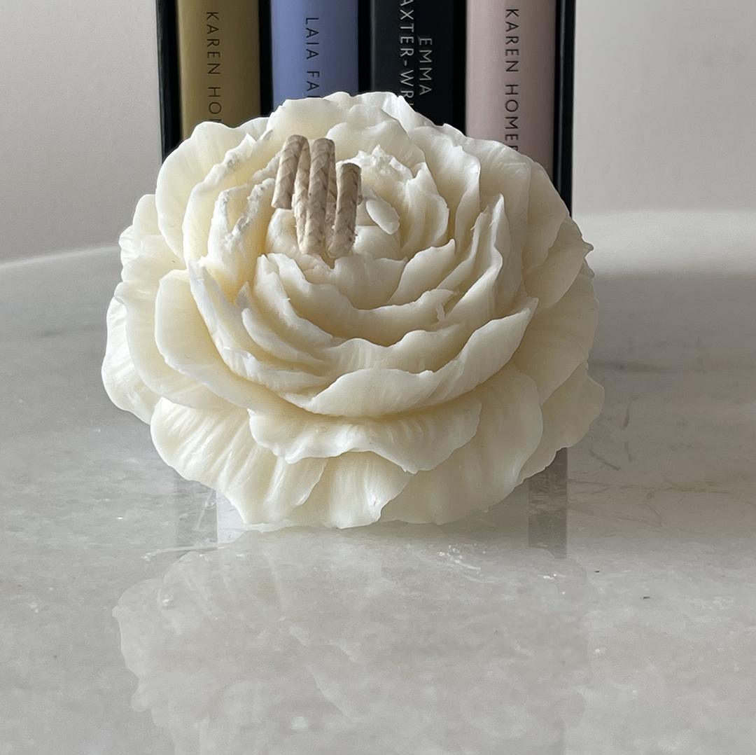 Peony Bloom Candle