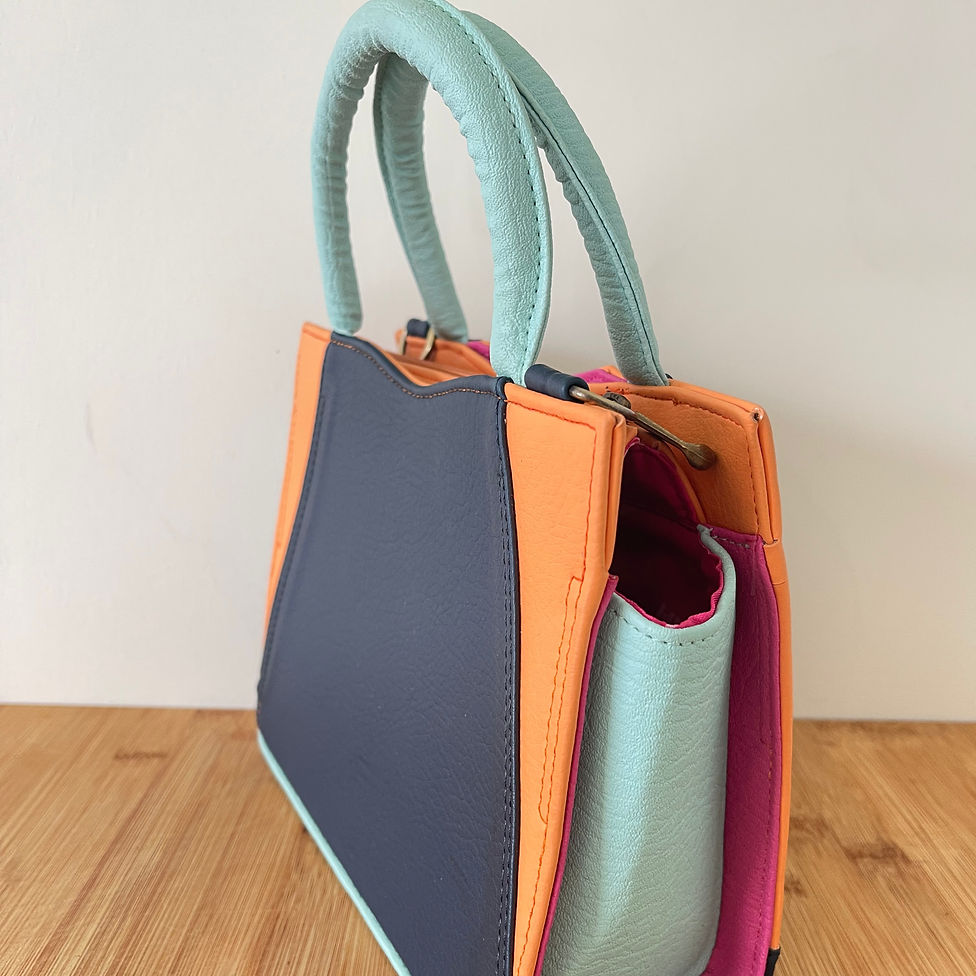 Milan Orange-Dark Blue