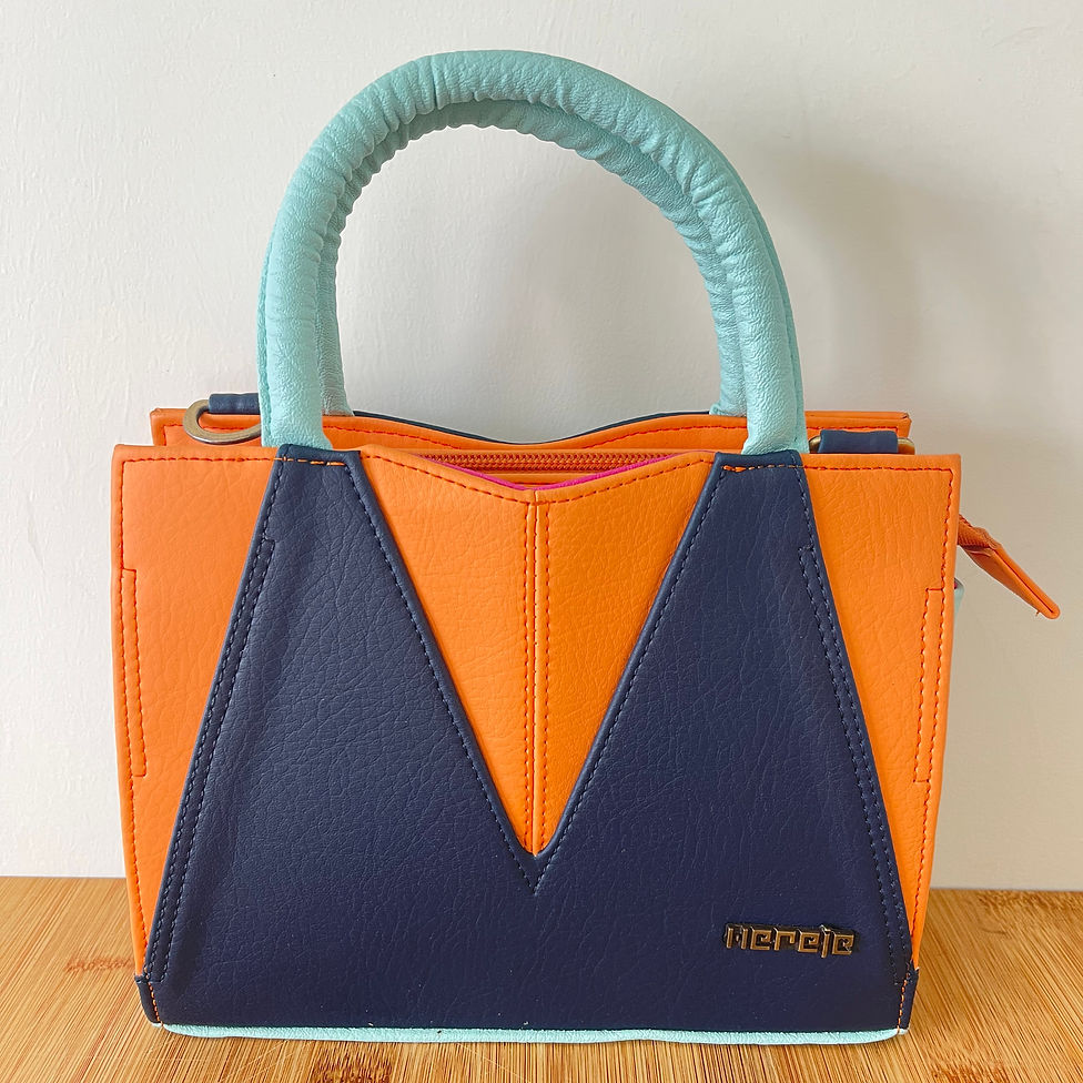 Milan Orange-Dark Blue