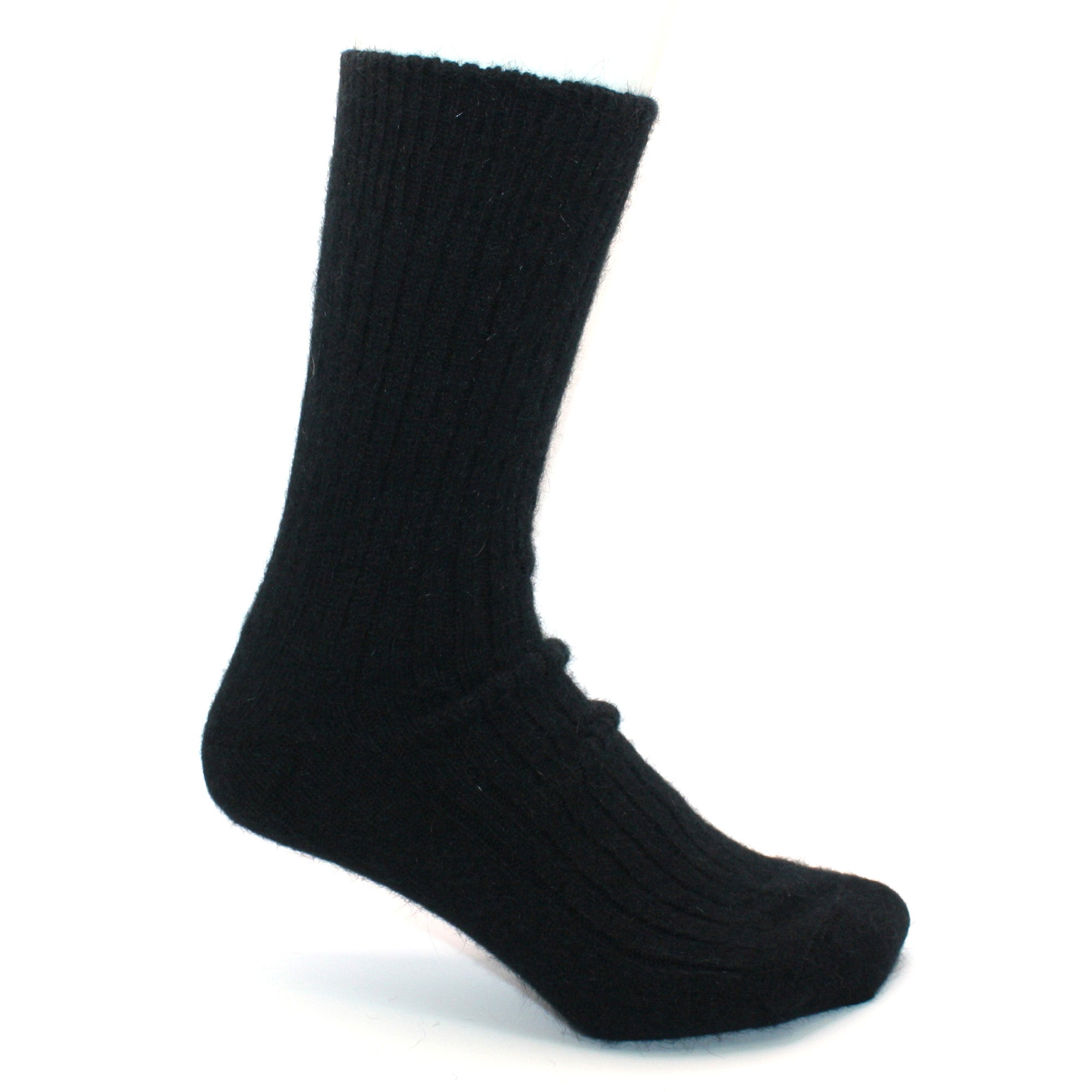 Premium Possum and Merino Wool Ribbed Socks