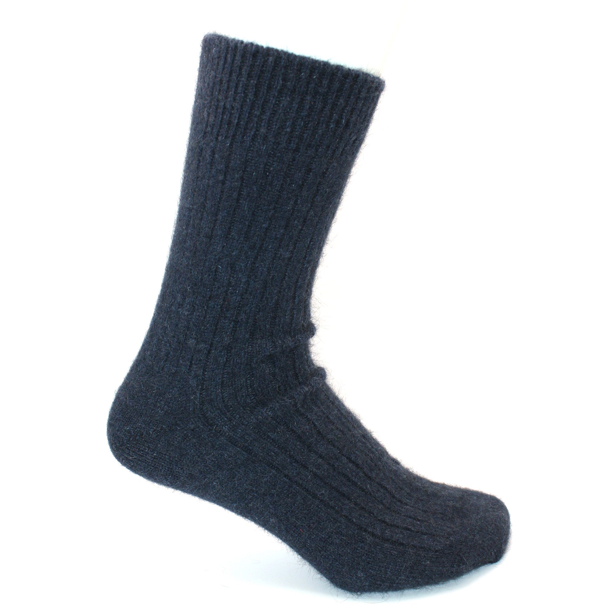 Premium Possum and Merino Wool Ribbed Socks