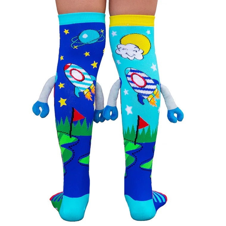 Madmia Kids & Adults Robot Socks