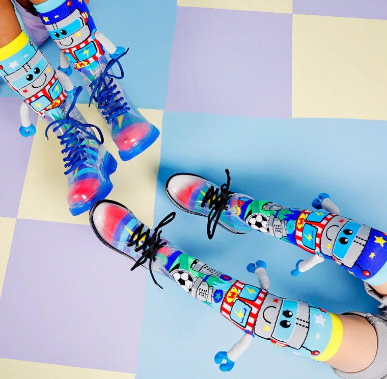 Madmia Kids & Adults Robot Socks