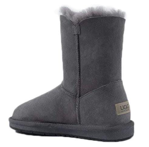 Premium Short 1-Button Ugg Boots