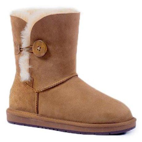 Premium Short 1-Button Ugg Boots