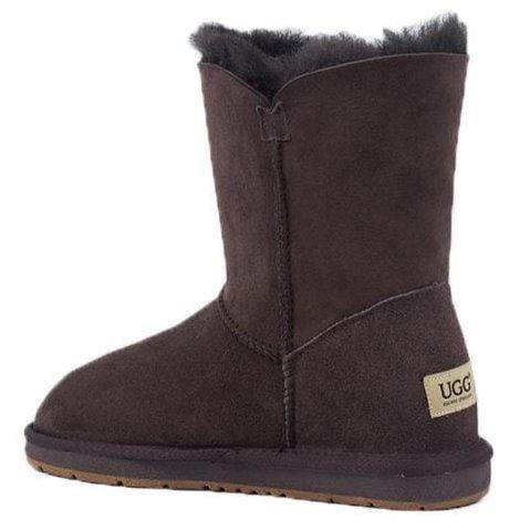 Premium Short 1-Button Ugg Boots
