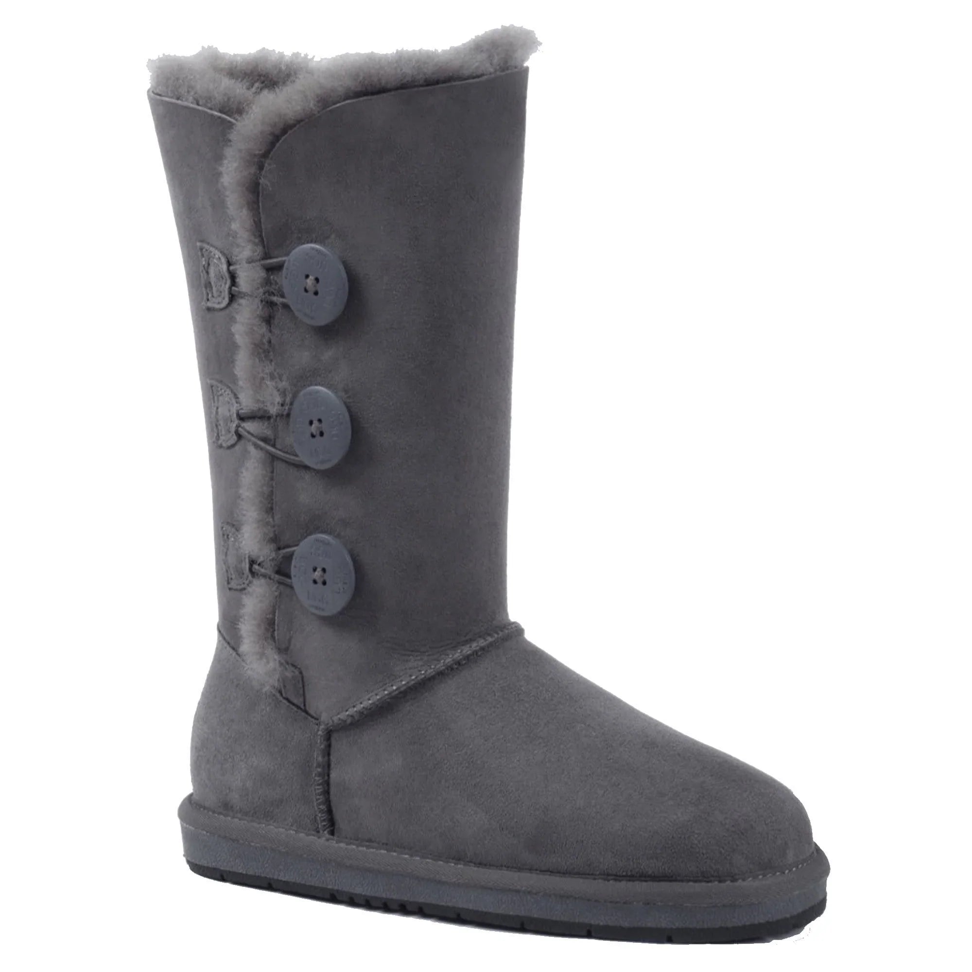 Premium 3-Button Ugg Boots