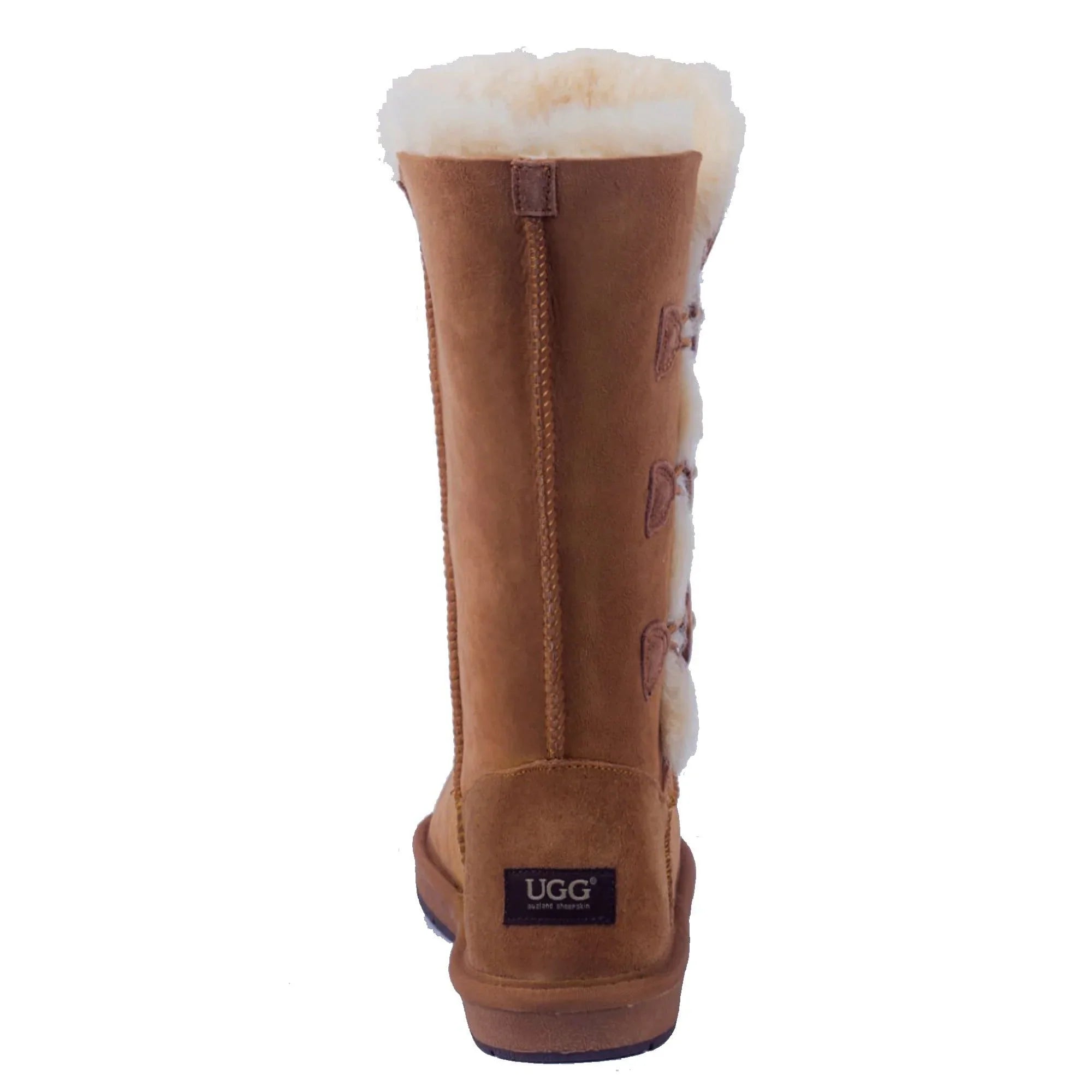 Premium 3-Button Ugg Boots