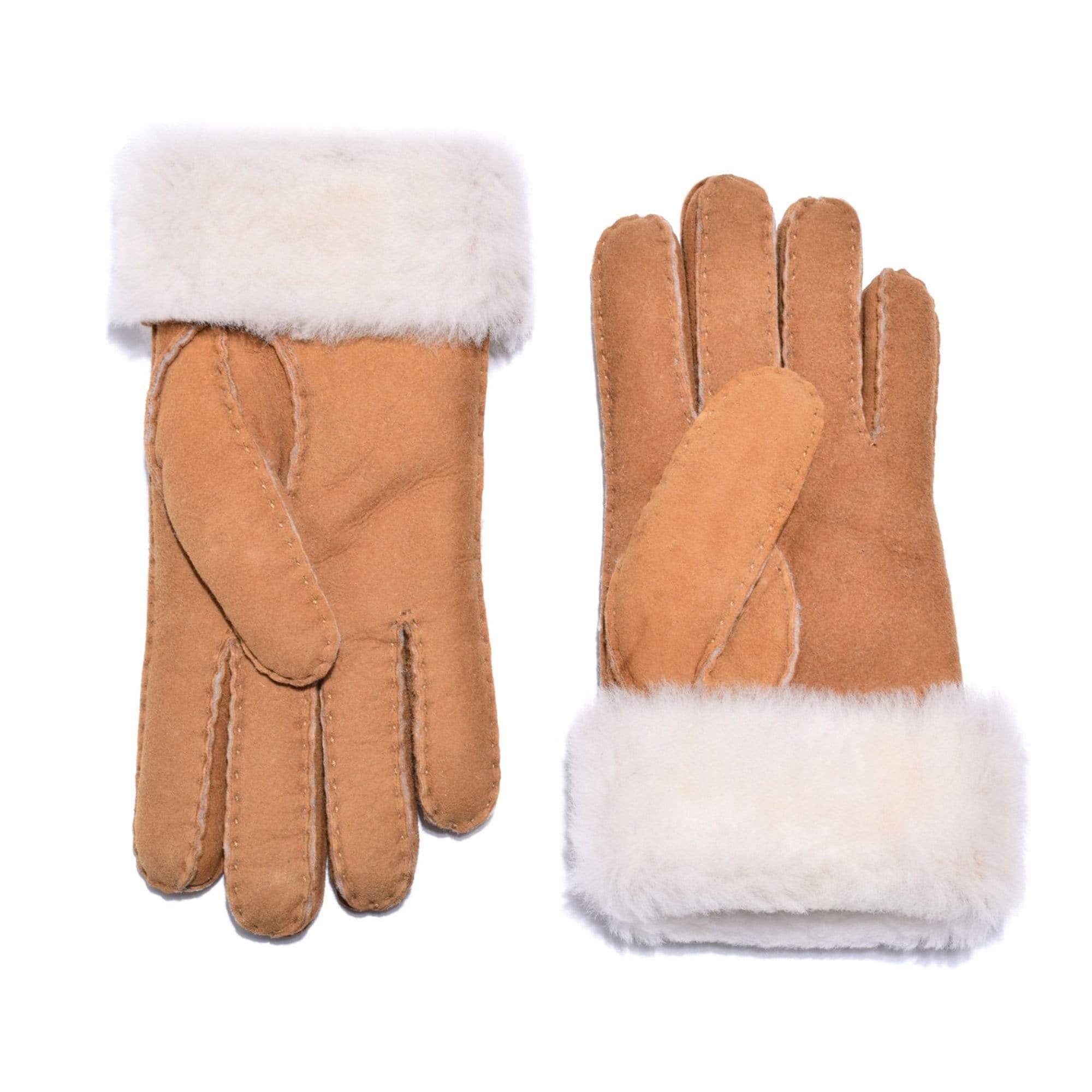 Button Gloves Sheepskin Uggs