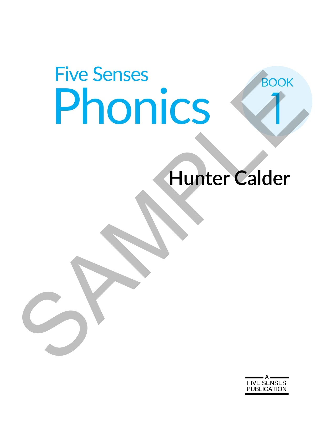Five Senses Phonics Book 1