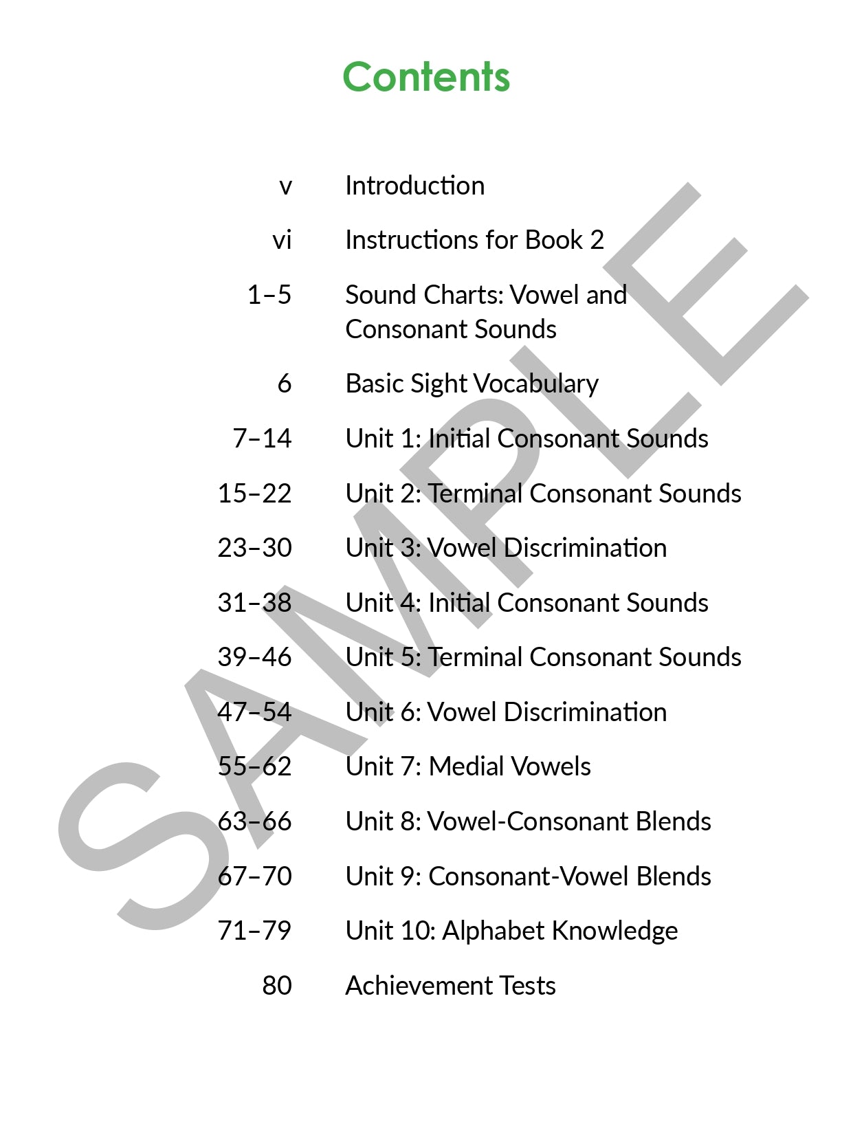Five Senses Phonics Book 2