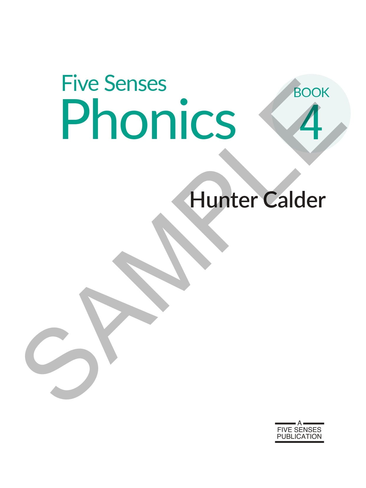 Five Senses Phonics Book 4
