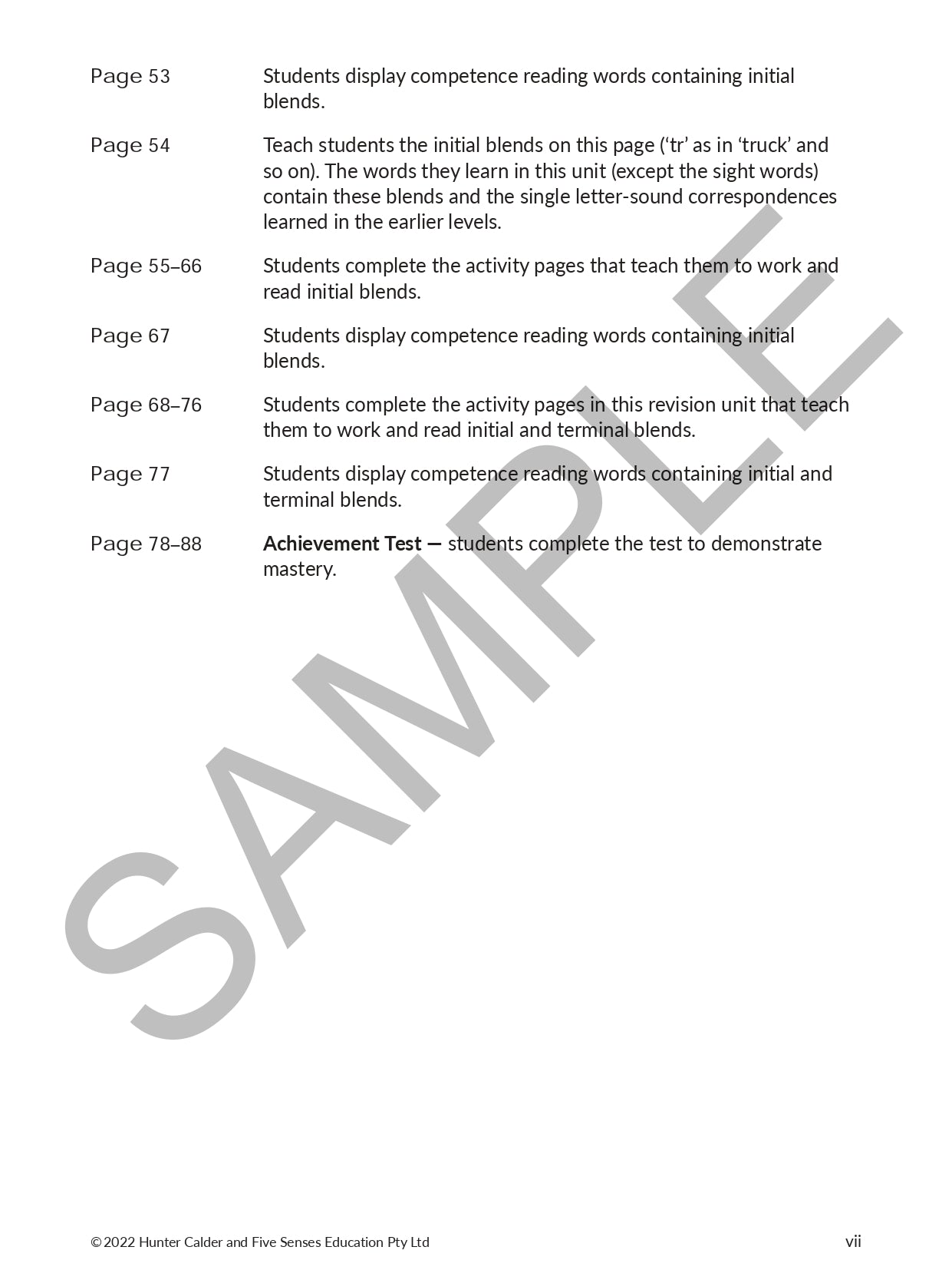 Five Senses Phonics Book 4