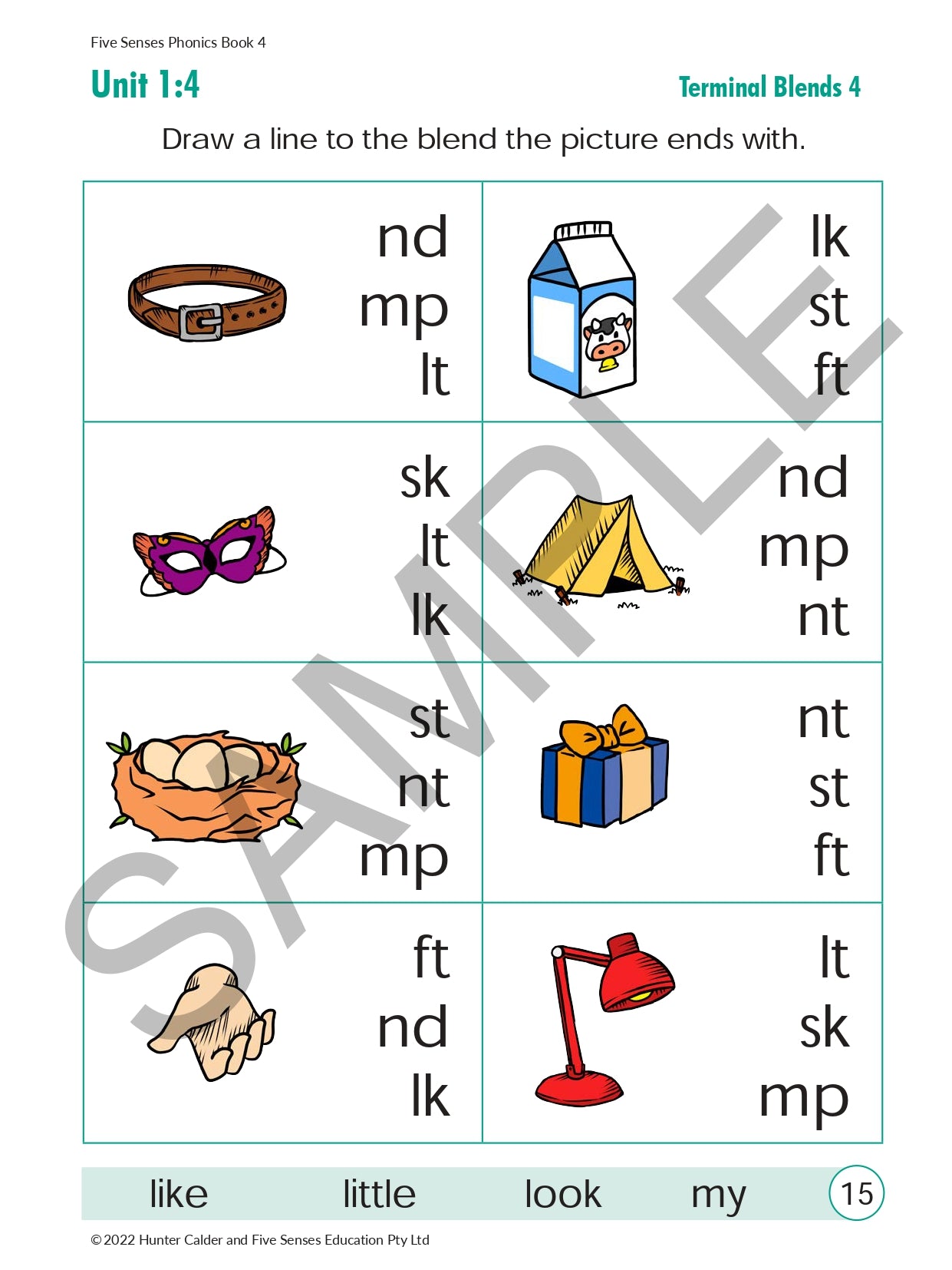 Five Senses Phonics Book 4