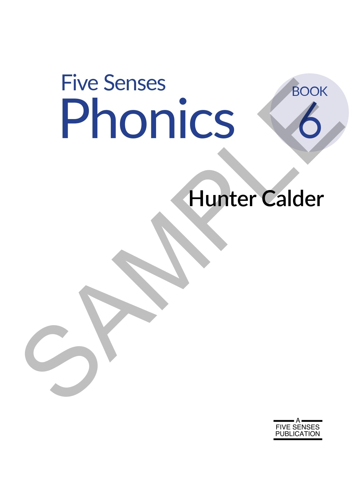 Five Senses Phonics Book 6