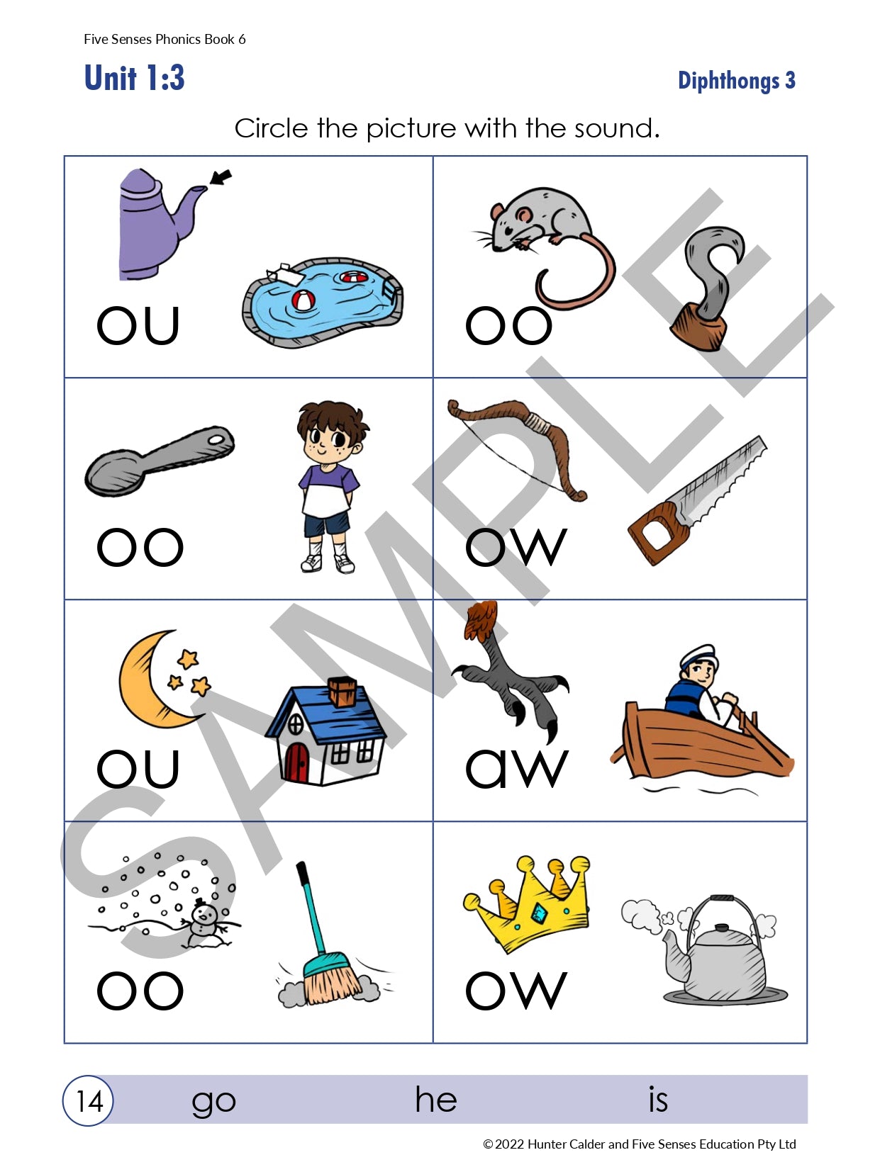 Five Senses Phonics Book 6