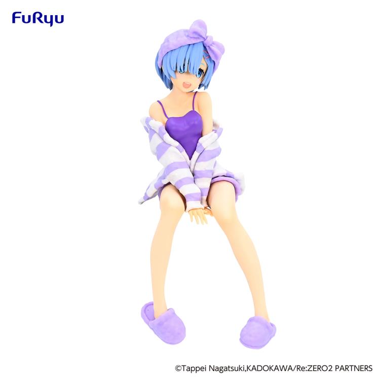 Re:Zero Starting Life in Another World Rem (Room Wear Purple Color Ver.) Noodle Stopper Figure