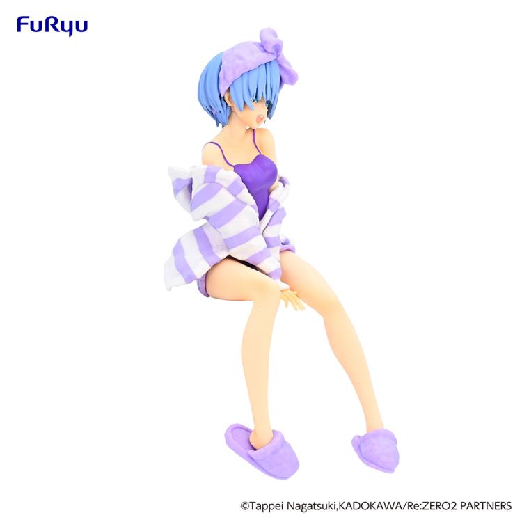 Re:Zero Starting Life in Another World Rem (Room Wear Purple Color Ver.) Noodle Stopper Figure