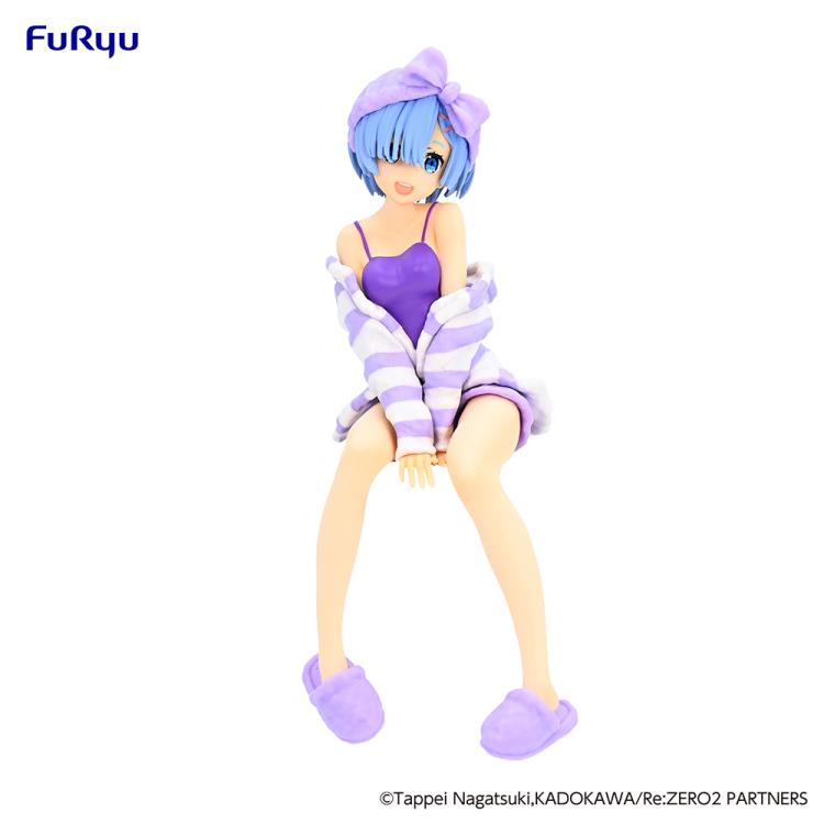 Re:Zero Starting Life in Another World Rem (Room Wear Purple Color Ver.) Noodle Stopper Figure
