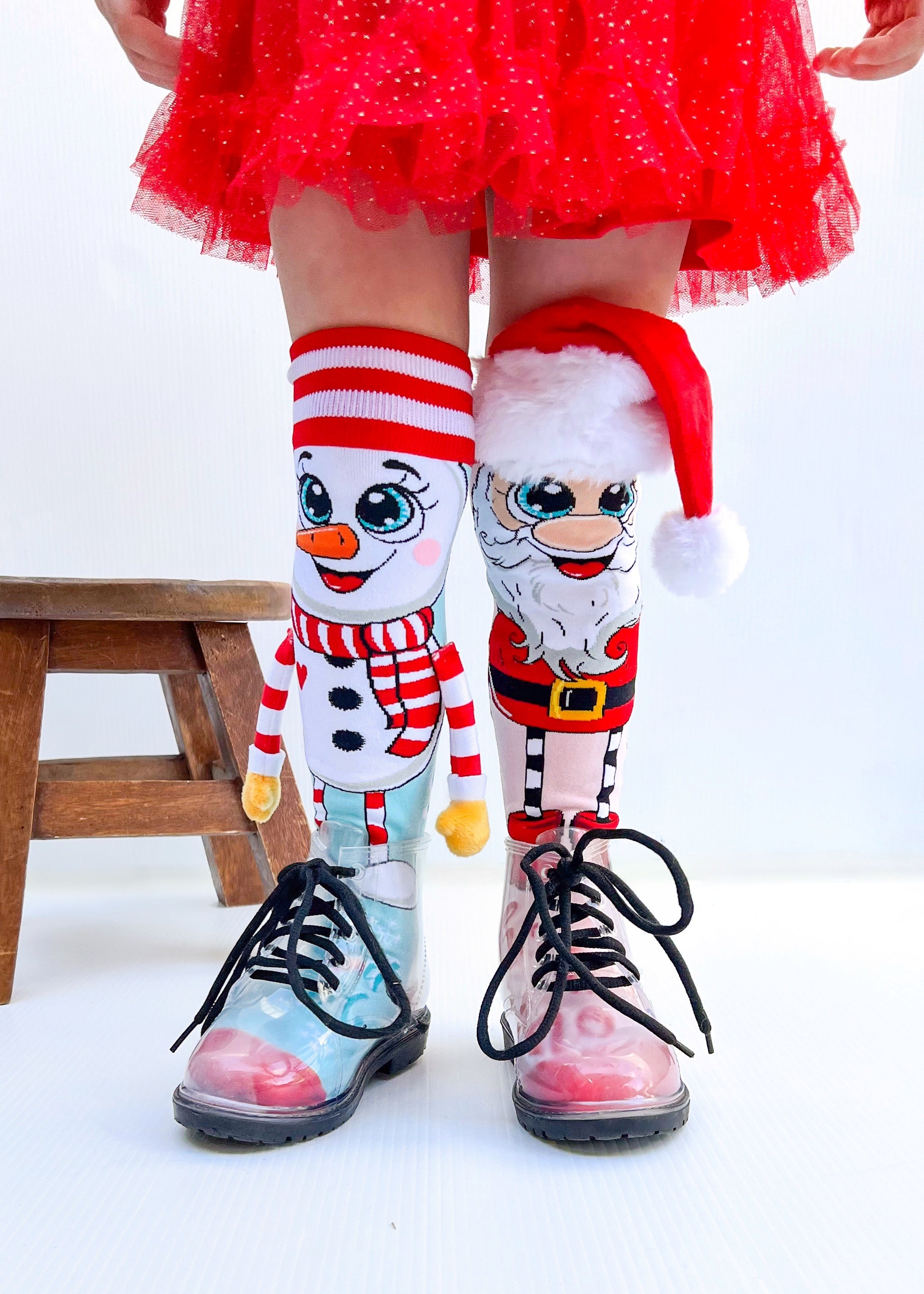 Madmia Kids & Adults Santa & Snowman Socks