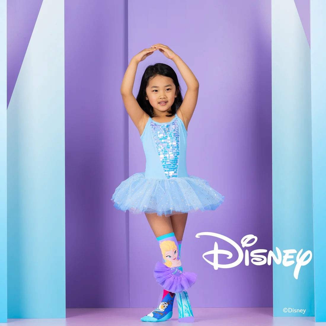 Madmia Kids & Adults Disney Series Frozen Elsa & Anna Socks