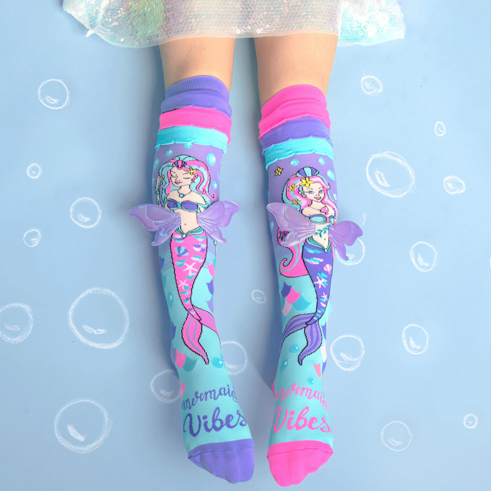 Madmia Kids & Adults Mermaid Vibes Socks
