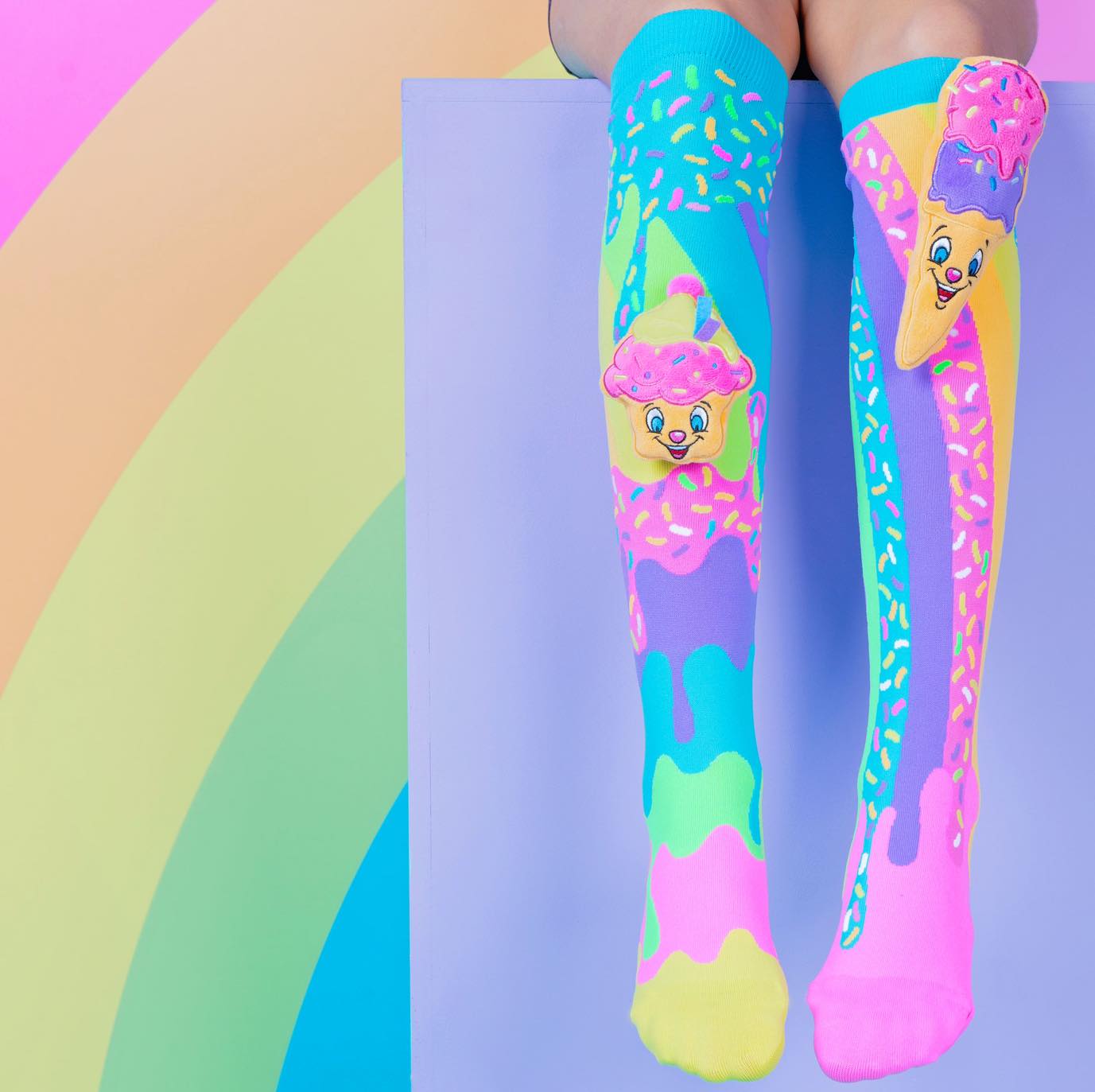 Madmia Kids & Adults Ice Cream & Cupcake Socks