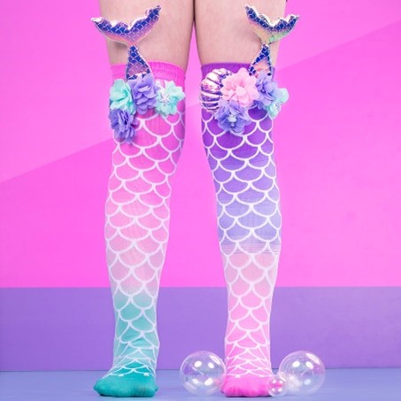 Madmia Kids & Adults Mermaid Tails Socks