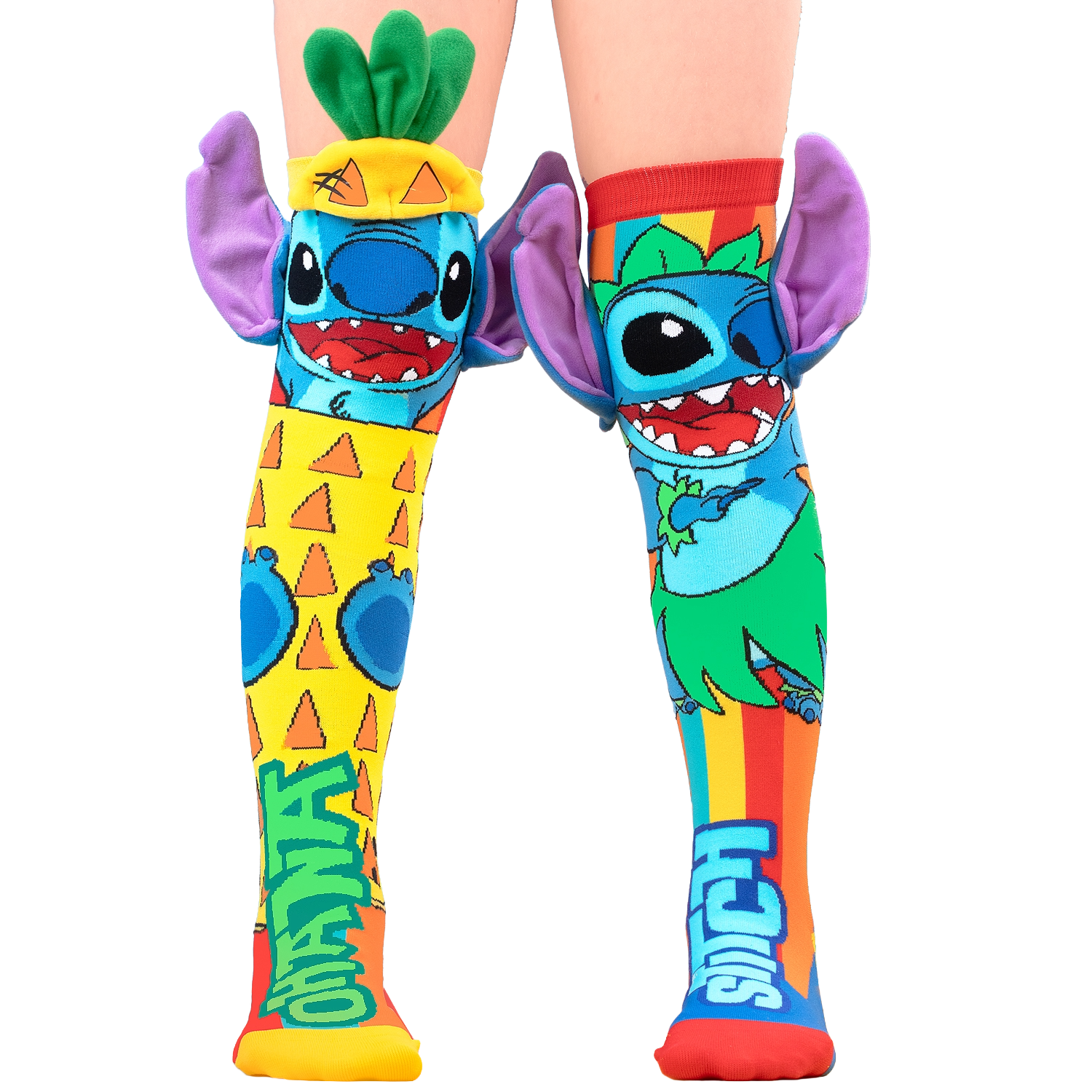 Madmia Kids & Adults Disney Series Stitch Pineapple Socks
