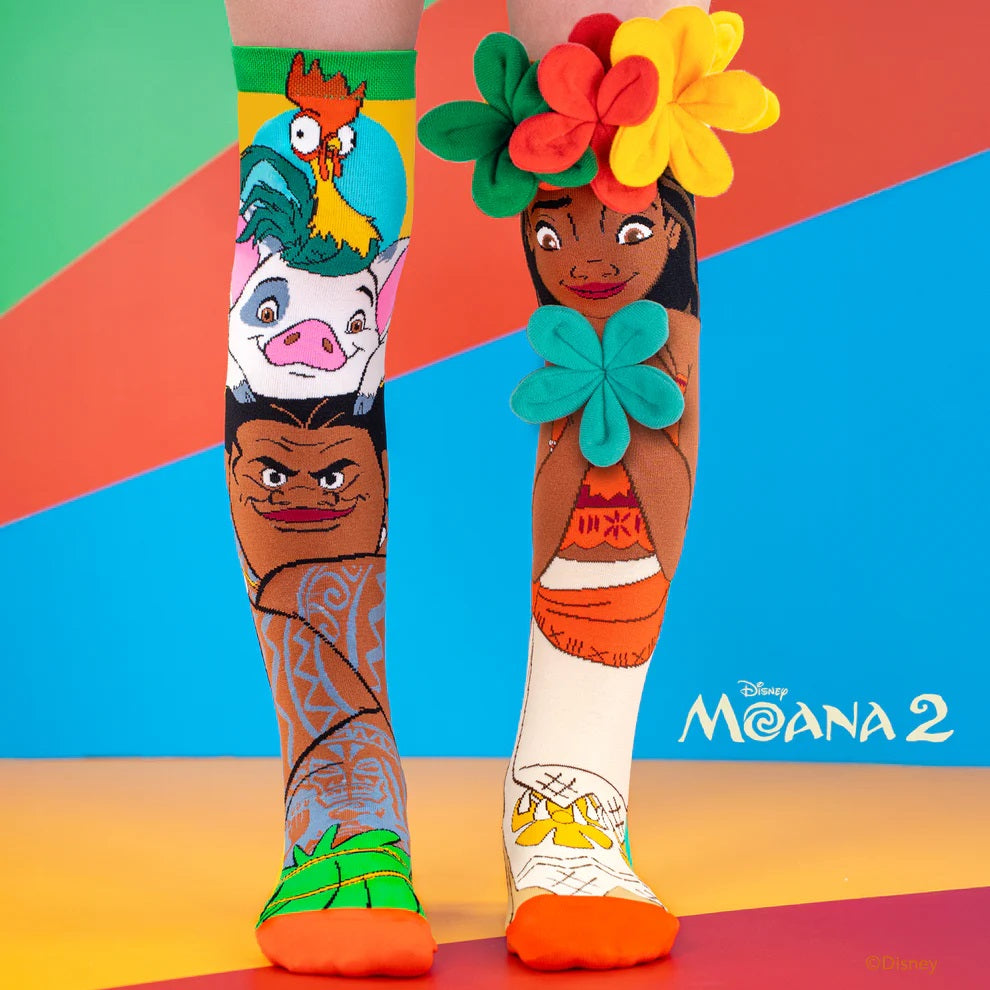 Madmia Kids & Adults Disney Series Moana Socks