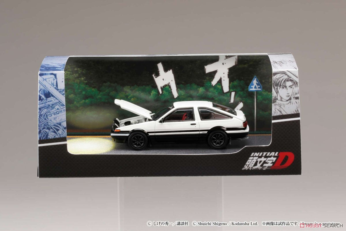 Hobby Japan – Toyota Sprinter Trueno (AE86) Initial D with Engine Model VS.Kyoichi Sudo