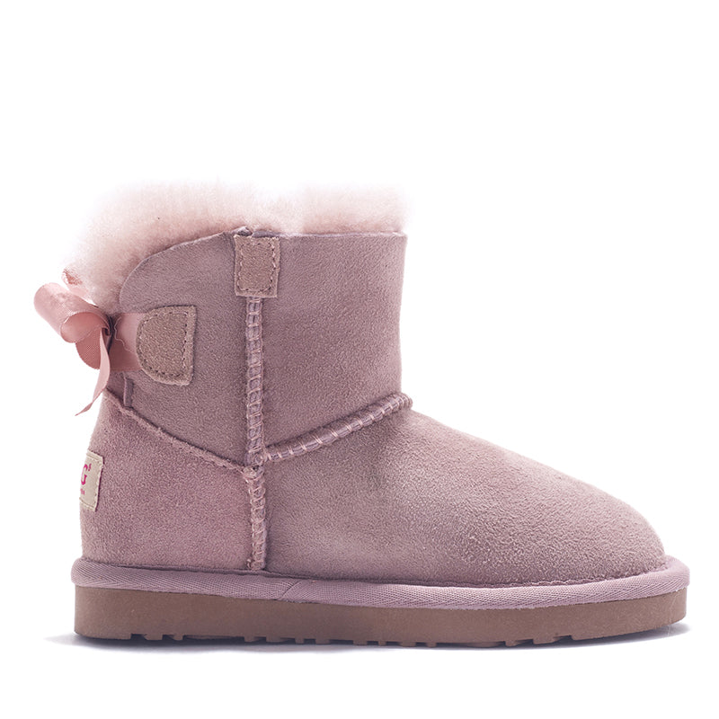 Kids Mini Bow Ugg Boots
