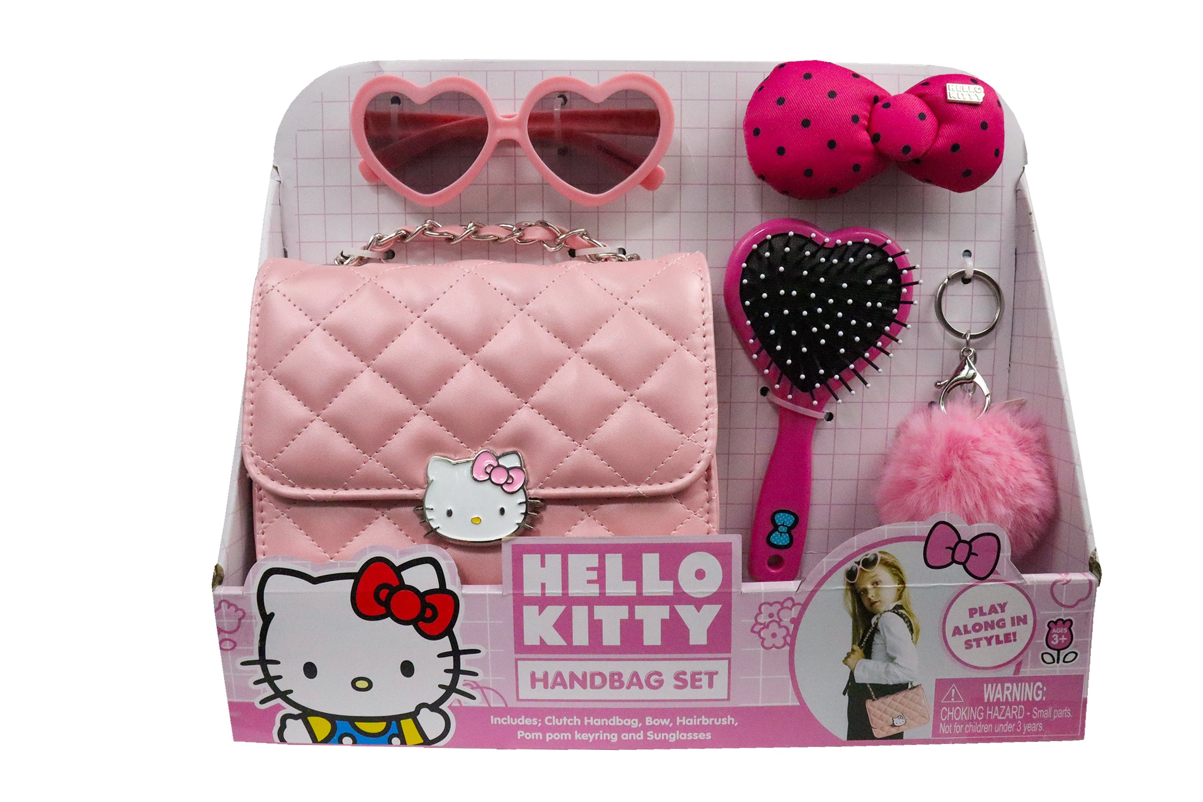 Sanrio Hello Kitty Handbag Set with Accessories Pack