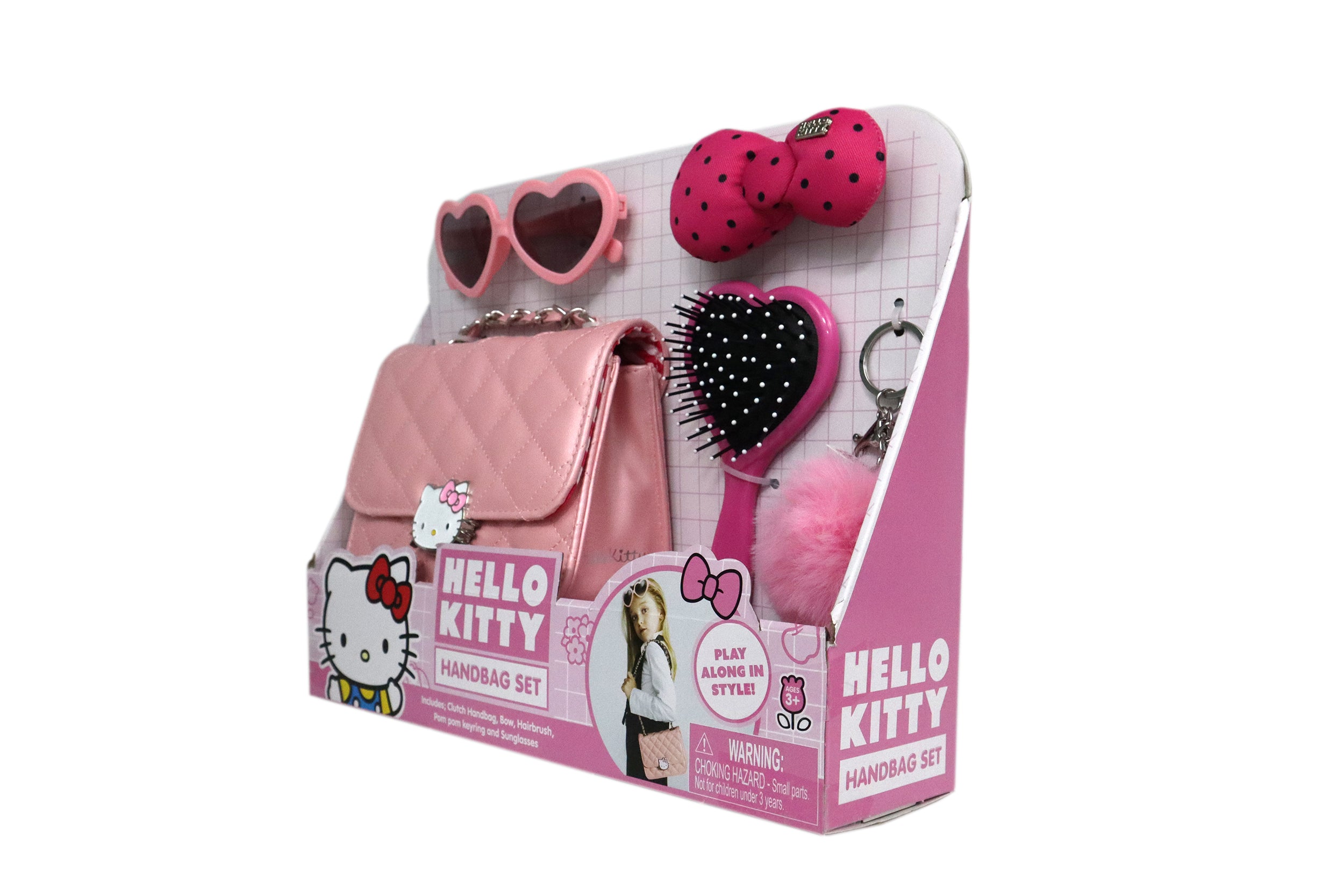 Sanrio Hello Kitty Handbag Set with Accessories Pack