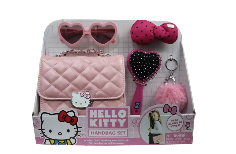 Sanrio Hello Kitty Handbag Set with Accessories Pack