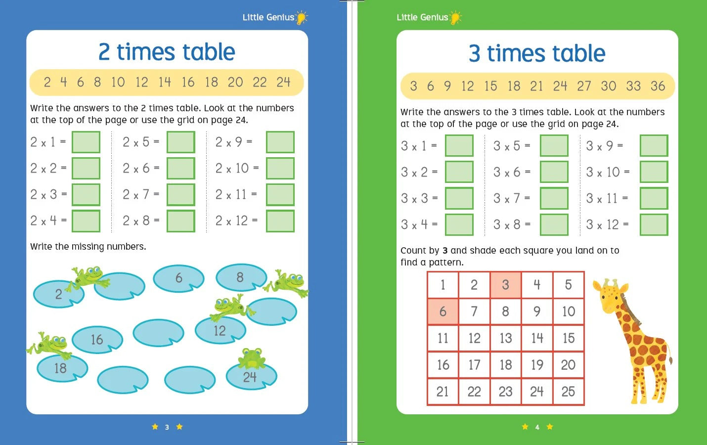 Little Genius Learning Box - Times Tables