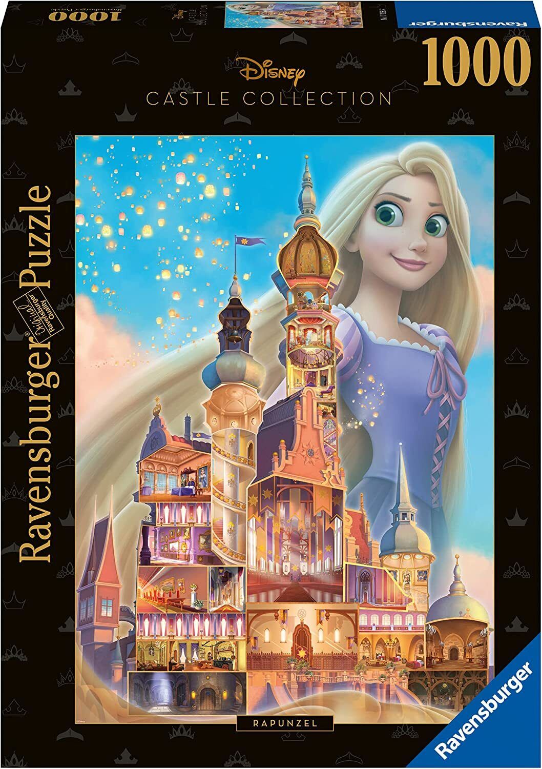 Ravensburger Puzzle Disney Castle Collection - Rapunzel 1000 pieces