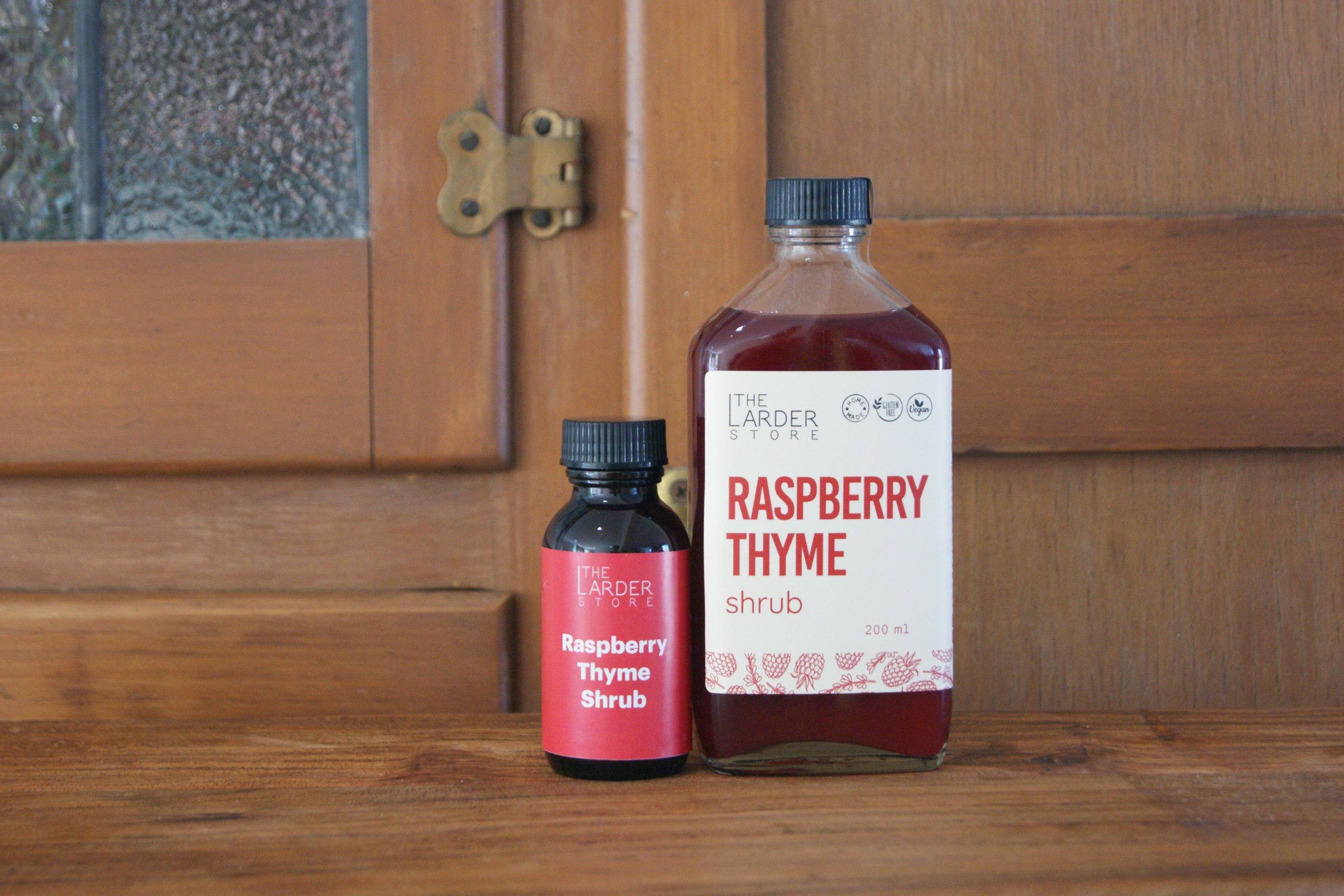 Raspberry-Thyme Shrub: 200ml