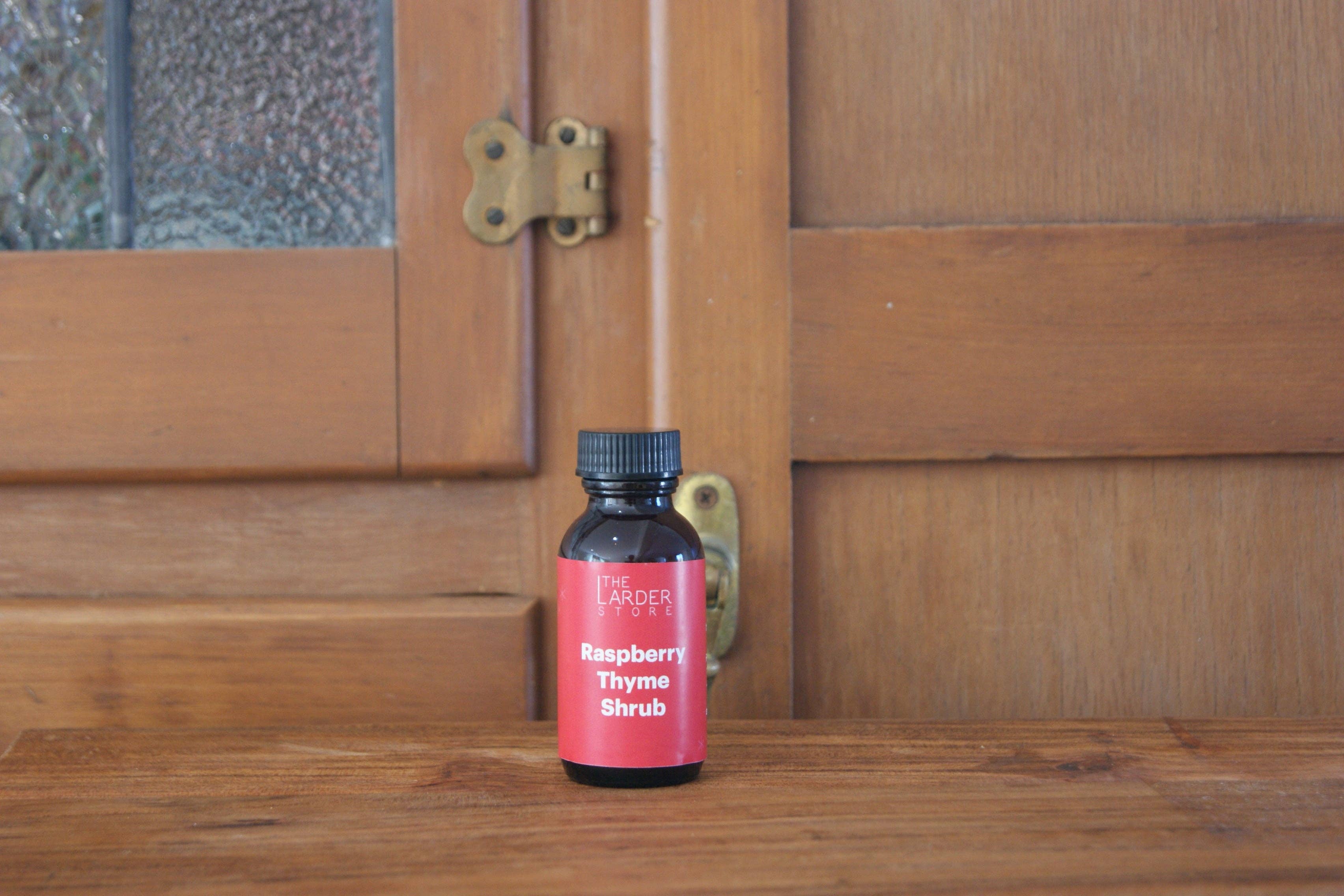 Raspberry-Thyme Shrub: 200ml