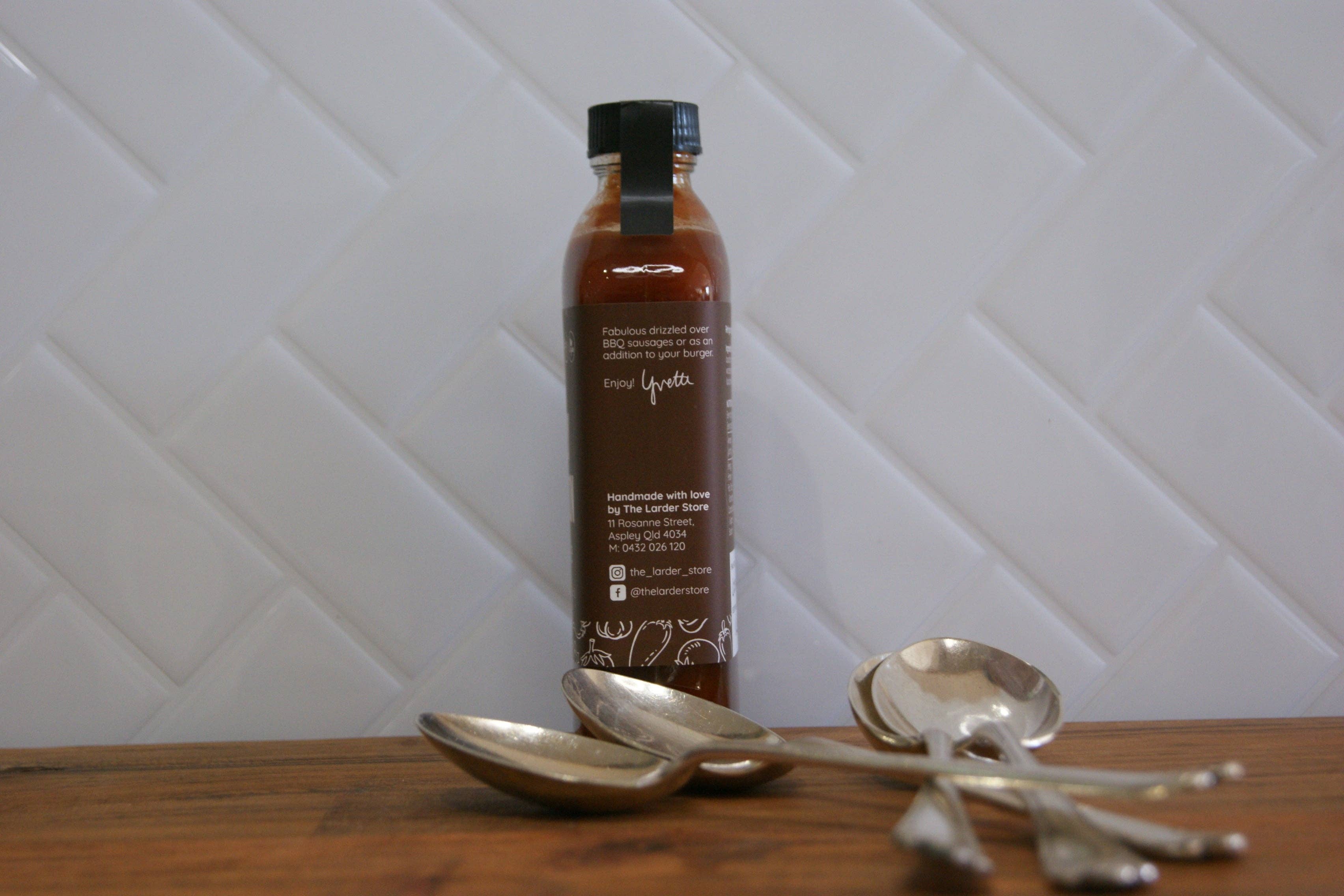 Smokey Bourbon BBQ Sauce "AWARD WINNING": 50ml