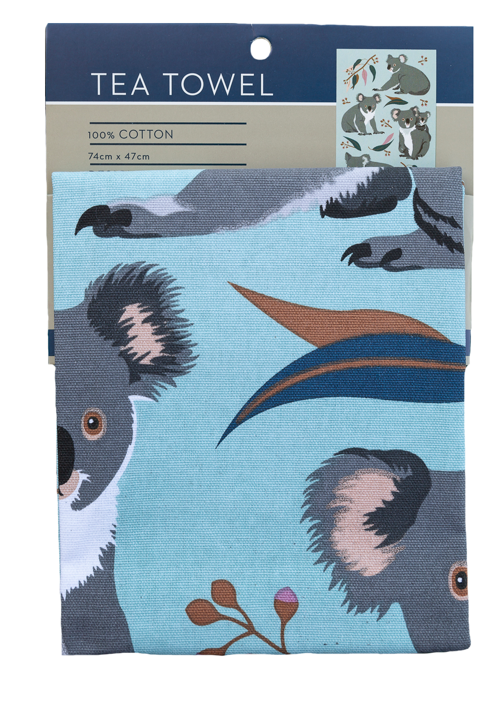 Tea Towel - Koalas: Hangsell (Carded)