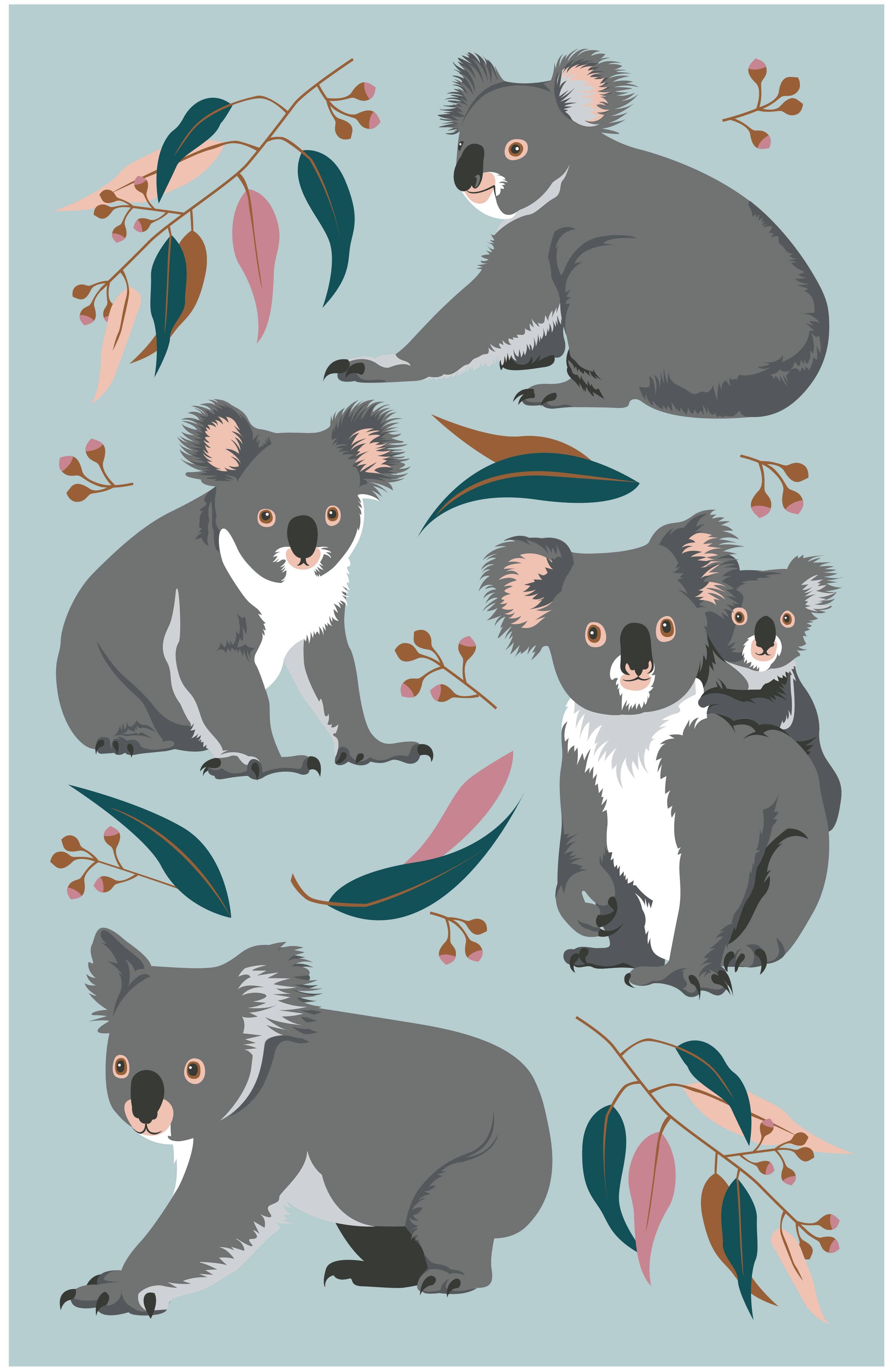 Tea Towel - Koalas: Hangsell (Carded)