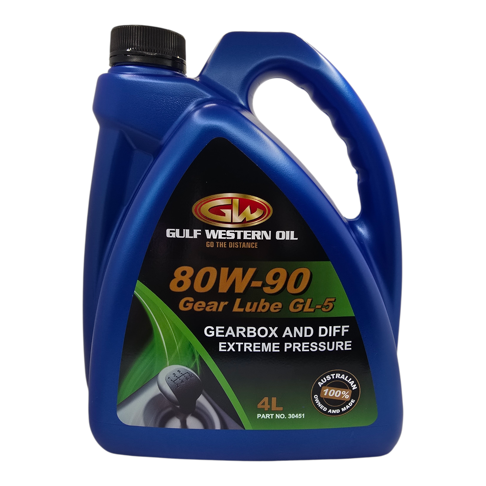 Gulf Western 80W-90 Gear Lube (GL-5) 4L AUSTRALIAN MADE