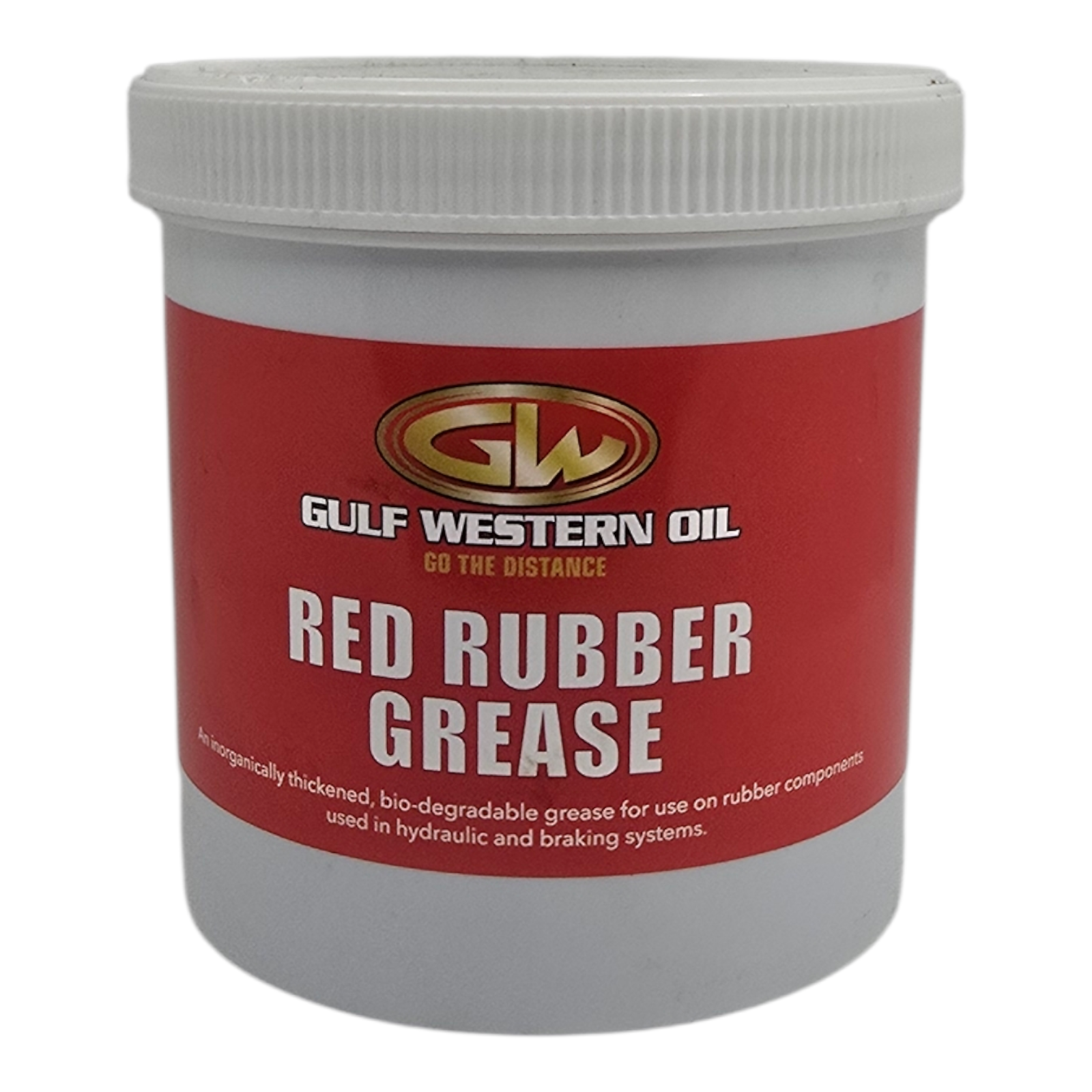 Gulf Western Red Rubber Bio-degradable Grease 500g AUSTRALIAN MADE