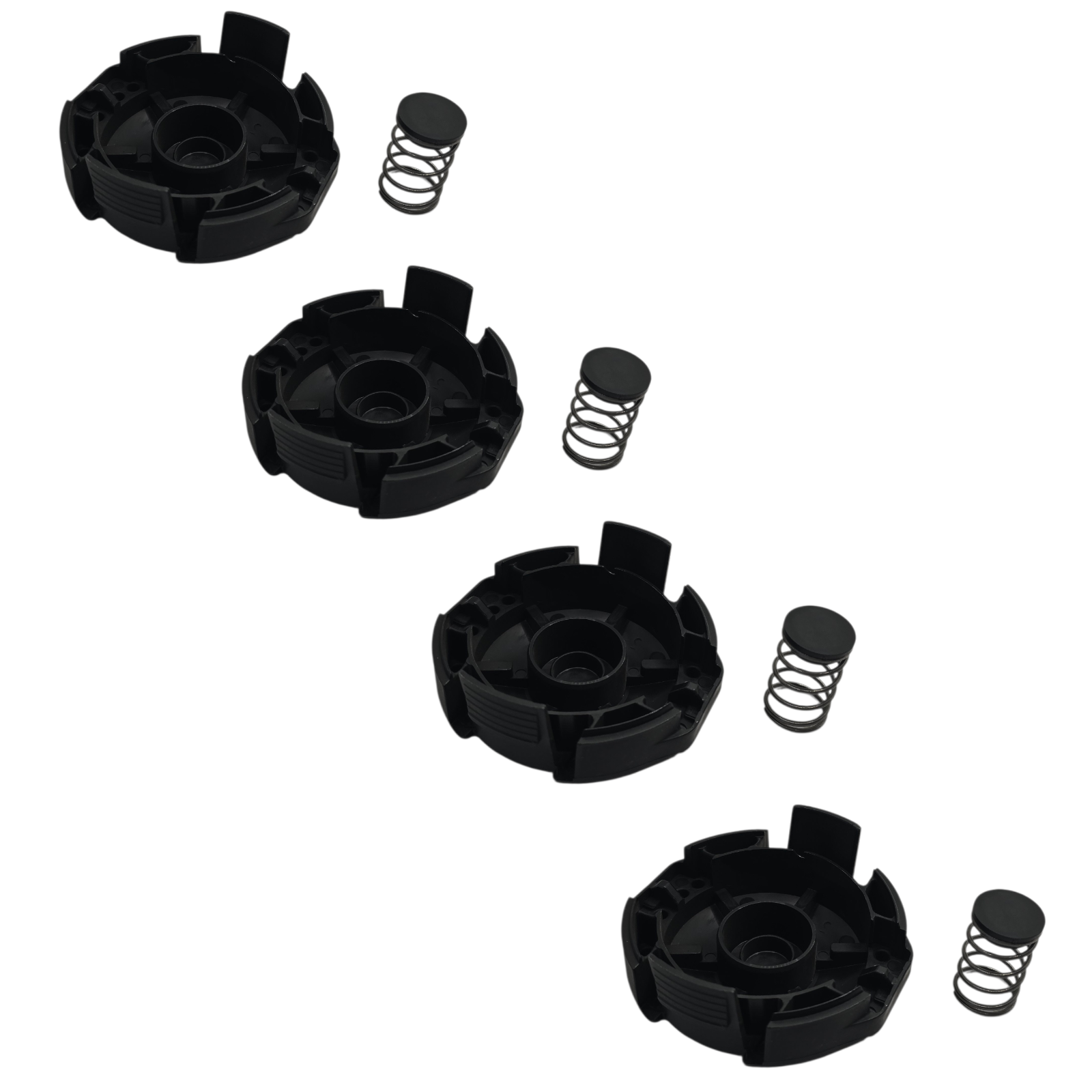 4x Speed Feed 400 Replacment Cap With Springs And Spring Caps